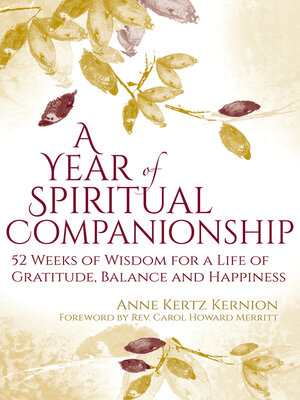 cover image of A Year of Spiritual Companionship